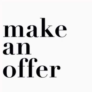 Always open to offers! 🤩 Send me your offer ✨✨✨